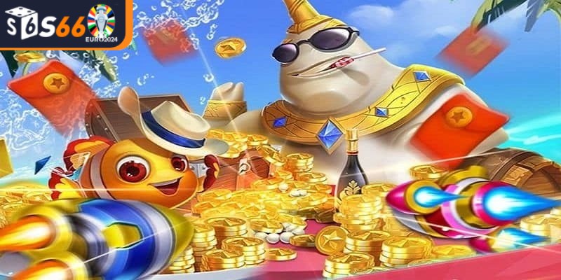 Điểm chú ý ở bắn cá là dễ nâng cấp vũ khí tăng độ sát thương khi bắn